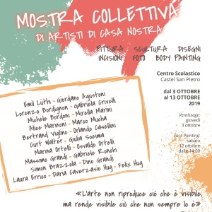 Mostra collettiva di artisti di Castel San Pietro